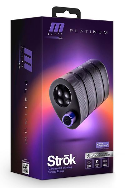 M Elite Platinum  Stroker Black zdjęcie 1