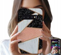 ETUI DO SAMSUNG GALAXY S10 PLUS - ELEGANCKIE MODNE WZORY CASE + FOLIA