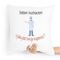 Poduszka Dla Kucharza Prezent Twoja Supermoc Z Nadrukiem Ze Zdjęciem