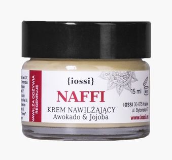 Iossi - Naffi mini krem nawilżający z awokado i jojoba 15ml