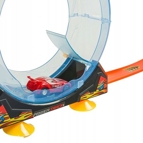Tor wyścigowy 3 pętle dla samochodzików autka 269 cm 3+ na Arena.pl