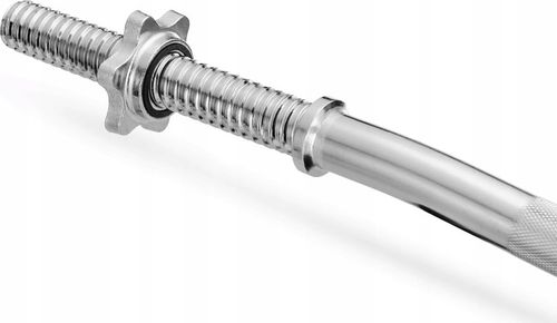 SZTANGA GRYF ŁAMANY 120CM 28MM GWINTOWANY ZACISKI na Arena.pl