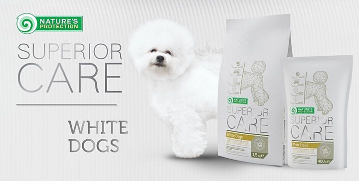 NATURES PROTECTION białe psy MALTAŃCZYK 1,5 kg zdjęcie 4