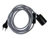 LAMPA WĄŻ 9M  CZARNA - PRZEWÓD DO WYBORU   SNAKE LAMP  9M