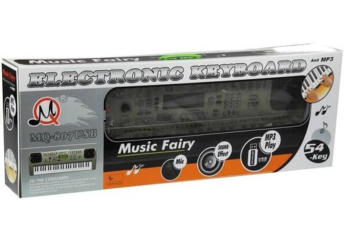 Keyboard MQ807 Organy Pianinko + Mikrofon USB na Arena.pl