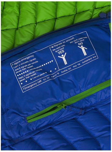 Kurtka Ocun Tsunami Down Jacket - green/blue - r. M na Arena.pl