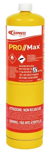 BUTLA Z GAZEM 400 g JEDNORAZOWA PROPYLEN XPRESS GAS DO LUTOWANIA EX2400 na Arena.pl