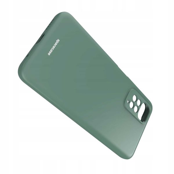 Spacecase Silicone Case Redmi Note 11/11S Dark Green zdjęcie 8