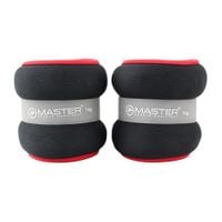 neoprenowe obciążniki na kostki i nadgarstki master 2 x 1 kg
