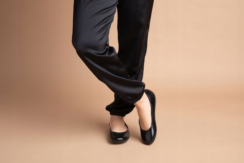 Damskie Wsuwane Buty Baleriny Baletki Brooklyn 209384 Flat 39-40 zdjęcie 12