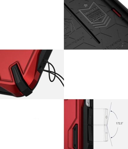 Etui Ringke Dual-X iPhone XR Iron Red na Arena.pl