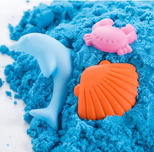 PIASEK KINETYCZNY 3kg + FOREMKI BASEN PIASKOWNICA MAGICZNY ZESTAW AKCESORIA na Arena.pl