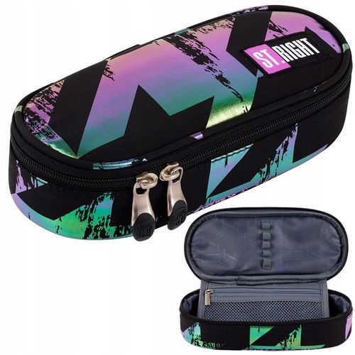 Plecak szkolny młodzieżowy ST.RIGHT kolorowe wzory, HOLO IMPRESSION na Arena.pl