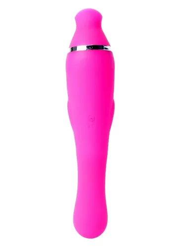Vibrator-HELEN Pink - 12 vibration functions / 8 stimulation functions USB na Arena.pl