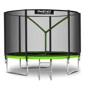 Trampolina ogrodowa 10ft/312cm z siatką zewnętrzną i drabinką Neo-Sport