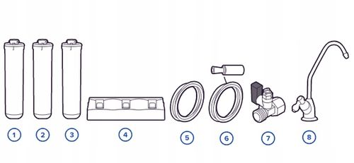 Filtr wody pitnej Aquaphor Kryształ A kran zestaw na Arena.pl