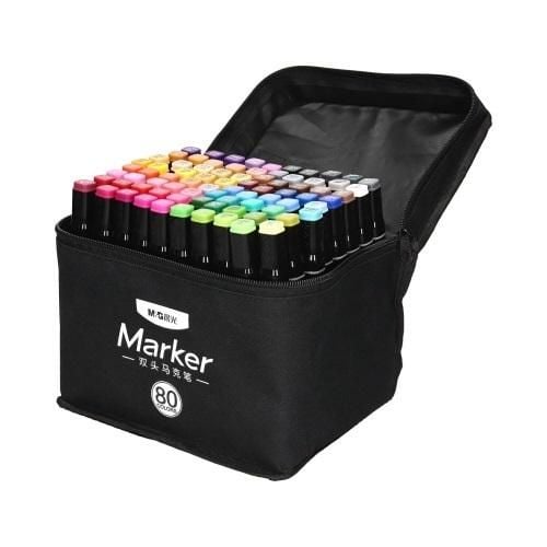 Marker artystyczny alkoholowy dwustronny 80k na Arena.pl