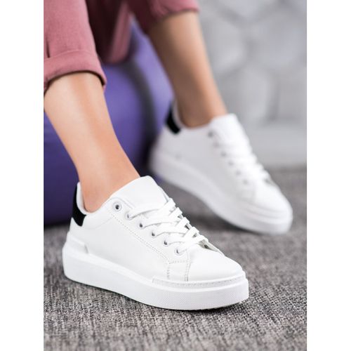 Białe Sneakersy Na Platformie r.41 na Arena.pl