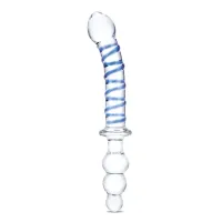 glas twister - podwojny model szklany z ergonomicznymi końcowkami 23,5 cm