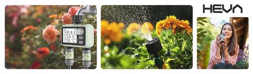 Elektroniczny sterownik nawadniania HEVA programator do wody z filtrem 8bar na Arena.pl