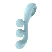 satisfyer tri ball 2 - wielofunkcyjny model z trzema silnikami, silikonowy