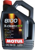 Motul X-CLEAN EFE 0W-30 5L — ACEA C3, BMW LL-04