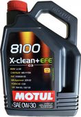 Motul X-CLEAN EFE 0W-30 5L — ACEA C3, BMW LL-04