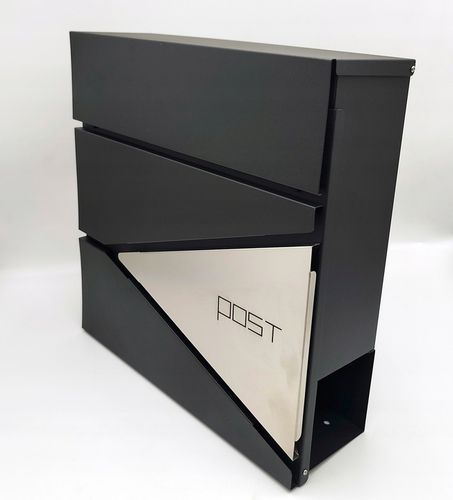 Skrzynka na listy wrzutnia, z gazetnikiem z NUMEREM DOMU ADRESEM DRUK UV na Arena.pl