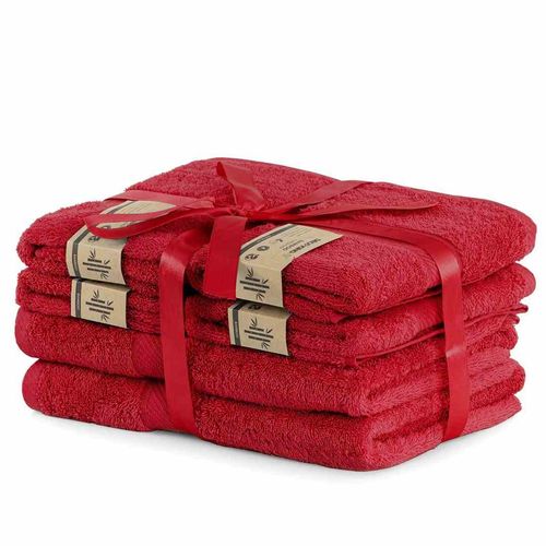 TOWEL/DP/BAMBY/D.RED/N/SET2*70x140+4*50x100 na Arena.pl
