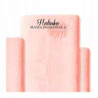 Ręcznik z haftem 100x50 cm bawełniany prezent z imieniem TWÓJ NAPIS GRAFIKA