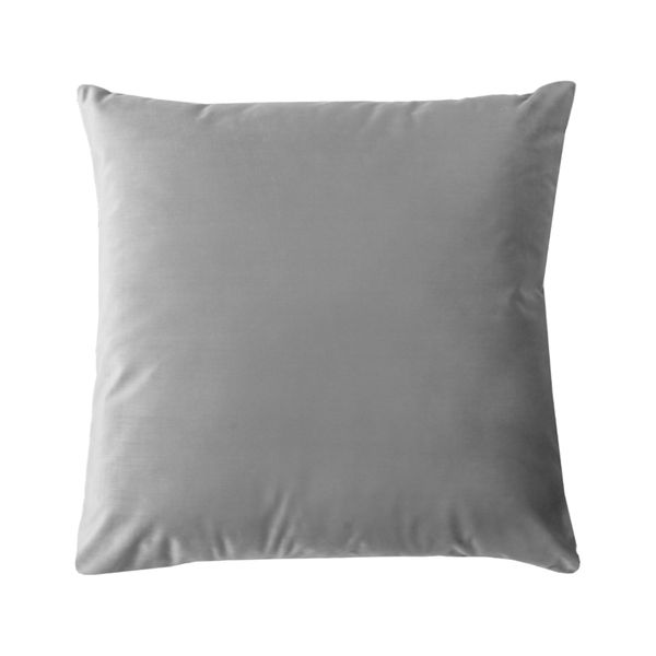 Poszewka SZARA poduszka aksamitna dekoracyjna 50X50CM zdjęcie 1