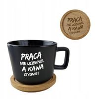 Mały kubek filiżanka własny nadruk grawer do KawyHerbaty prezent z