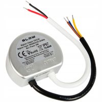 ZASILACZ DO TAŚMY LED DOPUSZKOWY FI60 HERMETYCZNY IP67 12V 5A 60W METAL