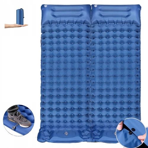 Mata samopompująca PODWÓJNY MATERAC SAMOPOMPUJĄCY na Arena.pl