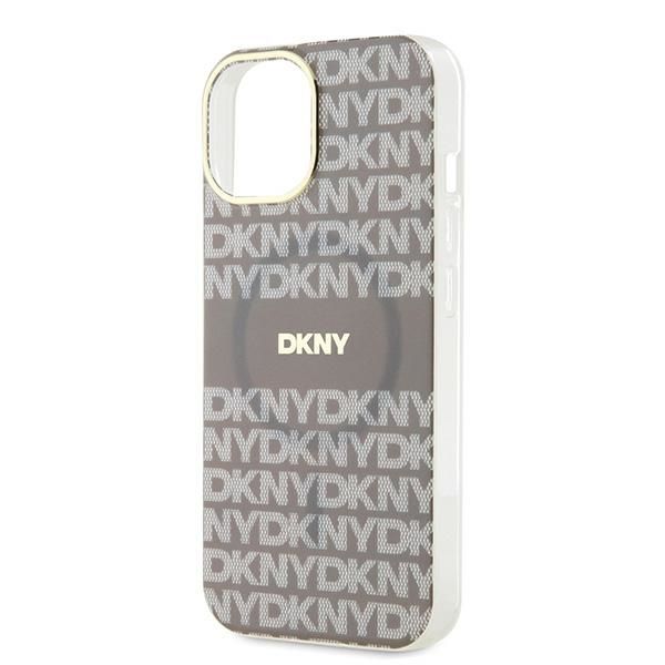 Etui DKNY do iPhone 15, iPhone 14, iPhone 13, Beżowy, MagSafe zdjęcie 6