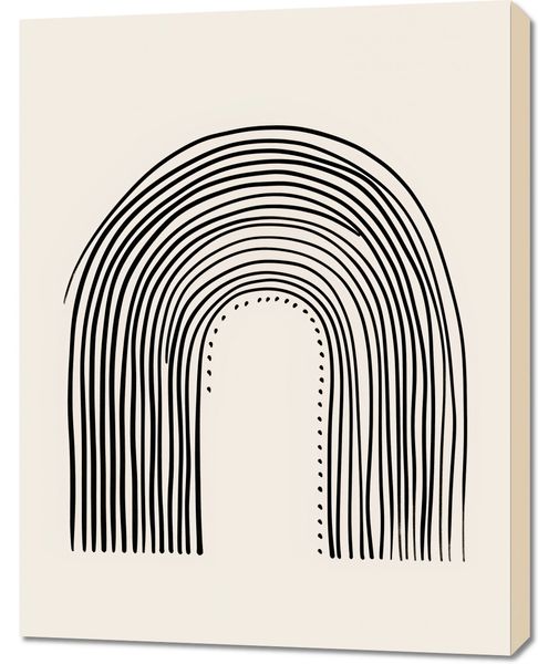 Obraz 70x90cm Symetria Łuku zdjęcie 1