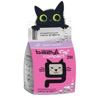 Bazyl Ag+ Compact Lavender żwirek bentonitowy dla kota 20l