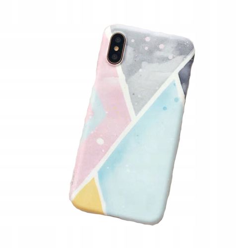 ETUI Case IPHONE X Candy Pudrowe Cukierkowe Mat na Arena.pl