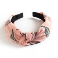 opaska turban z materiału print o326wz4