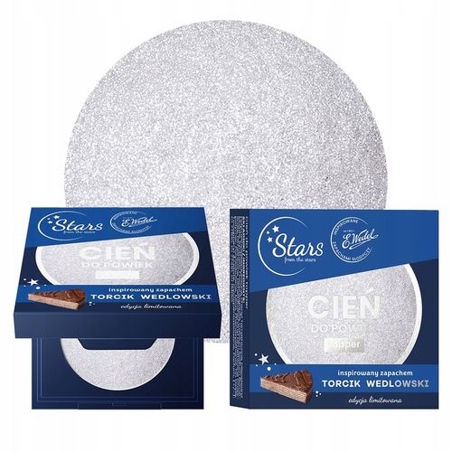 Stars from the stars TOPPER cień cienie do powiek WEDEL biało - srebrny #01 na Arena.pl