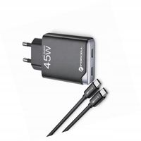 Szybka ładowarka 45W 2 porty z długim kablem 2m do Motorola Edge