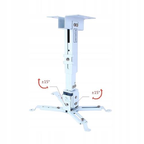 Uchwyt Wieszak do Projektora Rzutnika Zenwire 4w1 Sufitowy Ścienny do na Arena.pl