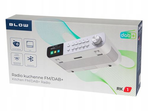 RADIO CYFROWE KUCHENNE PODSZAFKOWE PODWIESZANE FM/DAB+ BLUETOOTH na Arena.pl
