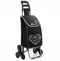 TORBA NA KÓŁKACH WÓZEK NA ZAKUPY SKŁADANY MOCNY 3K