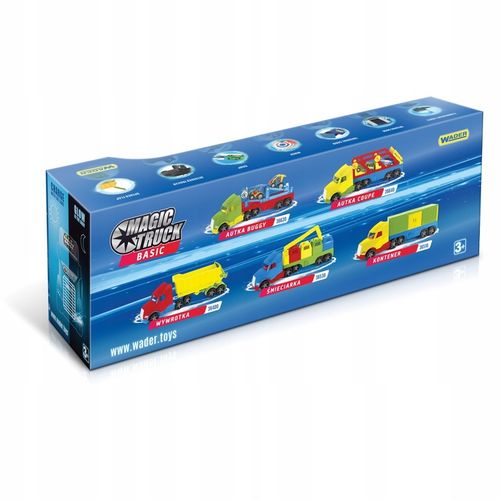 WADER 36360 MAGIC LORA TRANSPORTOWA + 2 AUTA COUPE na Arena.pl