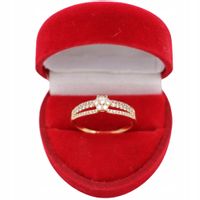 Złoty PIERŚCIONEK ze stali PL 24 USA 11 316L P315