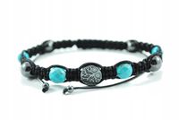 Drzewo Życia TURKUS + hematyt szczęście i odwaga