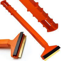 SKROBACZKA DO SZYB LODU I SZRONU MOSIĘŻNA 37CM DŁUGA RĄCZKA PREMIUM SKROBAK