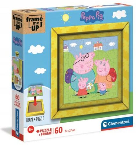 CLE puzzle 60 Frame Me Peppa Pig 38809 na Arena.pl