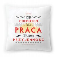 Poduszka Dla Chemika Na Urodziny Prezent Z Nadrukiem Ze Zdjęciem